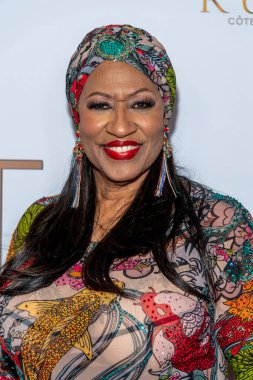 Founder Linda Gray attends 2023 Inaugural Preview and Global Couture Gala at Porsche DTLA, Los Angeles, CA January 22 2023