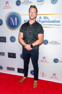 Youtuber Austen Alexander attends 2023 Mr. and Ms. Military Pageant at Joan B. Kroc Theater, San Diego, CA February 24, 2023