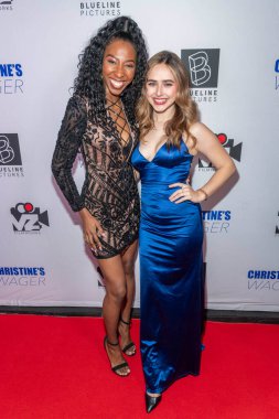 Actor Lanisha Porter, Actor Ashley Puzemis attend 
