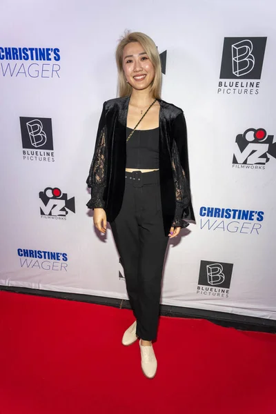 Producer Ding Ding Attends Christine Wager Los Angeles Screening Los — Fotografia de Stock