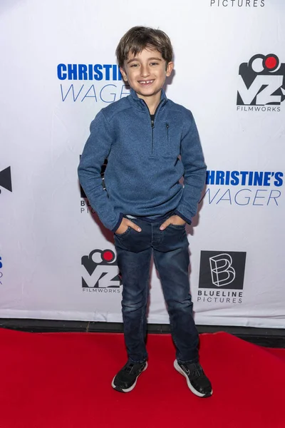 Actor Alexander Saffaie Attends Christine Wager Los Angeles Screening Los — 스톡 사진