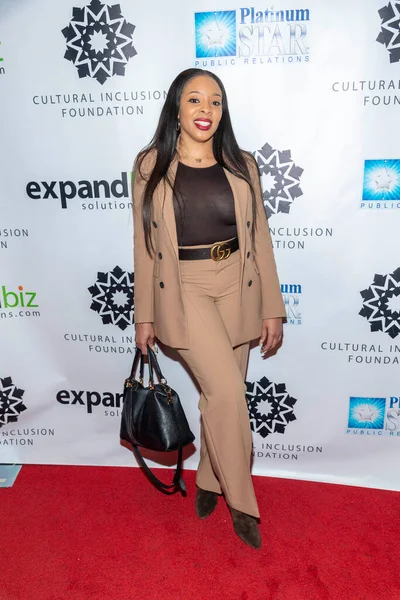 CEO Brittney Gooch attends 1st Annual Cultural Inclusion Awards at W Hollywood Hotel, Los Angeles, CA March 3, 2023