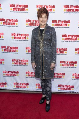 Actress Carolyn Hennesy attends The Hollywood Museum Unveiling Of Film Legend Mary Pickford's Ball Gown at The Hollywood Museum, Los Angeles, CA March 4, 2023