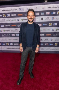 Yönetmen Pippo Mezzapesa TCL Çin Tiyatrosu 'nda Los Angeles Italia Film, Moda ve Sanat Festivali' ne katıldı.