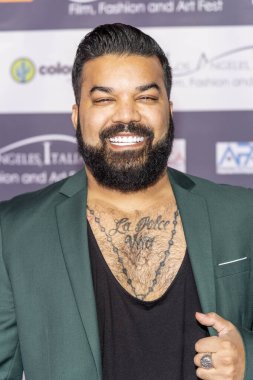 Aktör Adrian Dev, TCL Çin Tiyatrosu 'nda Los Angeles Italia Film, Moda ve Sanat Festivali' ne katıldı.