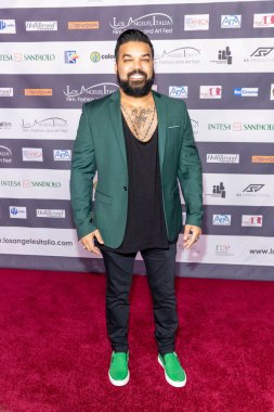 Aktör Adrian Dev, TCL Çin Tiyatrosu 'nda Los Angeles Italia Film, Moda ve Sanat Festivali' ne katıldı.