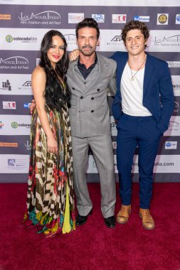 Aktör Frank Grillo konuk ve oğlu Remy, TCL Çin Tiyatrosu 'nda Los Angeles Italia Film, Moda ve Sanat Festivali' ne katıldı.