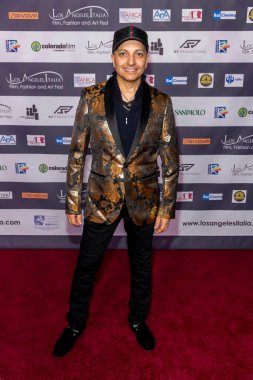 Film yapımcısı Basil Moore, TCL Çin Tiyatrosu 'nda Los Angeles Italia Film, Moda ve Sanat Festivali' ne katıldı.