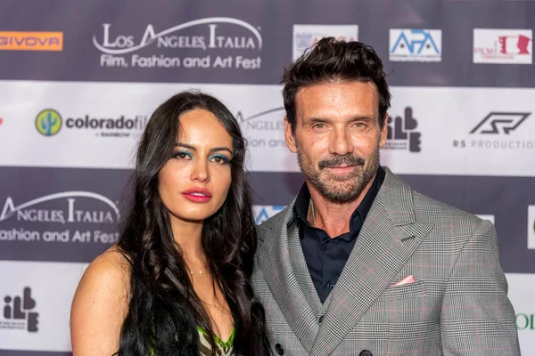 stock image Actor Frank Grillo with guest attends Los Angeles Italia Film, Fashion and Art Fest at TCL Chinese Theater, Los Angeles, CA March 5, 2023