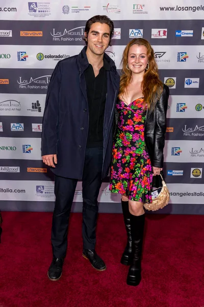 stock image Actor Cameron Somers, Actress Gia Galardi attend Los Angeles Italia Film, Fashion and Art Fest at TCL Chinese Theater, Los Angeles, CA March 5, 2023