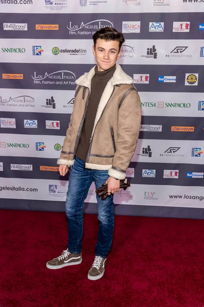 Singer Alexander James Rodriguez Attends Los Angeles Italia Film Fashion — Stock Photo, Image