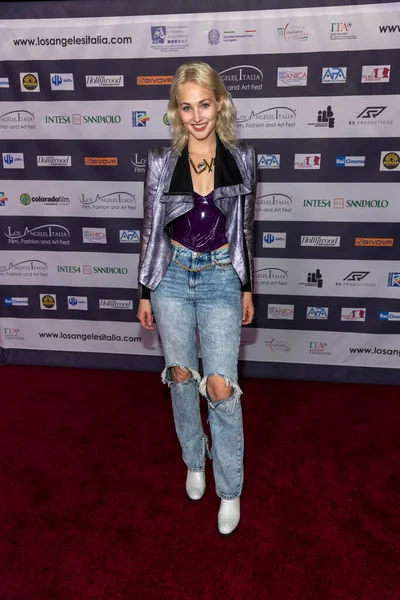 Actriz Veta Horwitz Asiste Los Angeles Italia Film Fashion Art —  Fotos de Stock