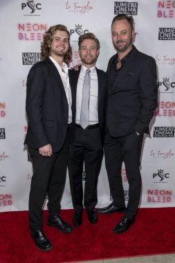 Aktör John Paul Kakos, Yönetmen John Capone, Aktör Patrick Scott Lewis Lumiere Music Hall, Los Angeles 'ta 