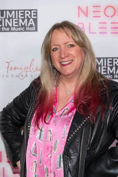 Film Maker Susan Dynner Bezoekt Neon Bleed Los Angeles Premiere — Stockfoto