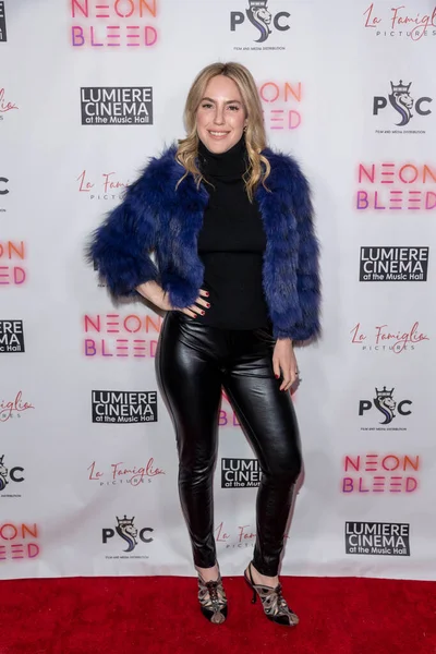 Producenten Selina Ringel Deltar Neon Bleed Los Angeles Premiär Lumiere — Stockfoto