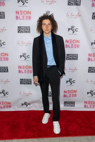 Actor Massi Pregoni Attends Neon Bleed Los Angeles Premiere Lumiere — 스톡 사진