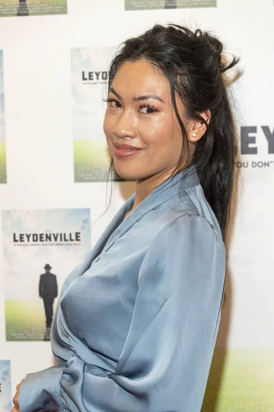 Aktorka Lynne Pham Uczestniczy Los Angeles Pokaz Krótkometrażowego Filmu Leydenville — Zdjęcie stockowe