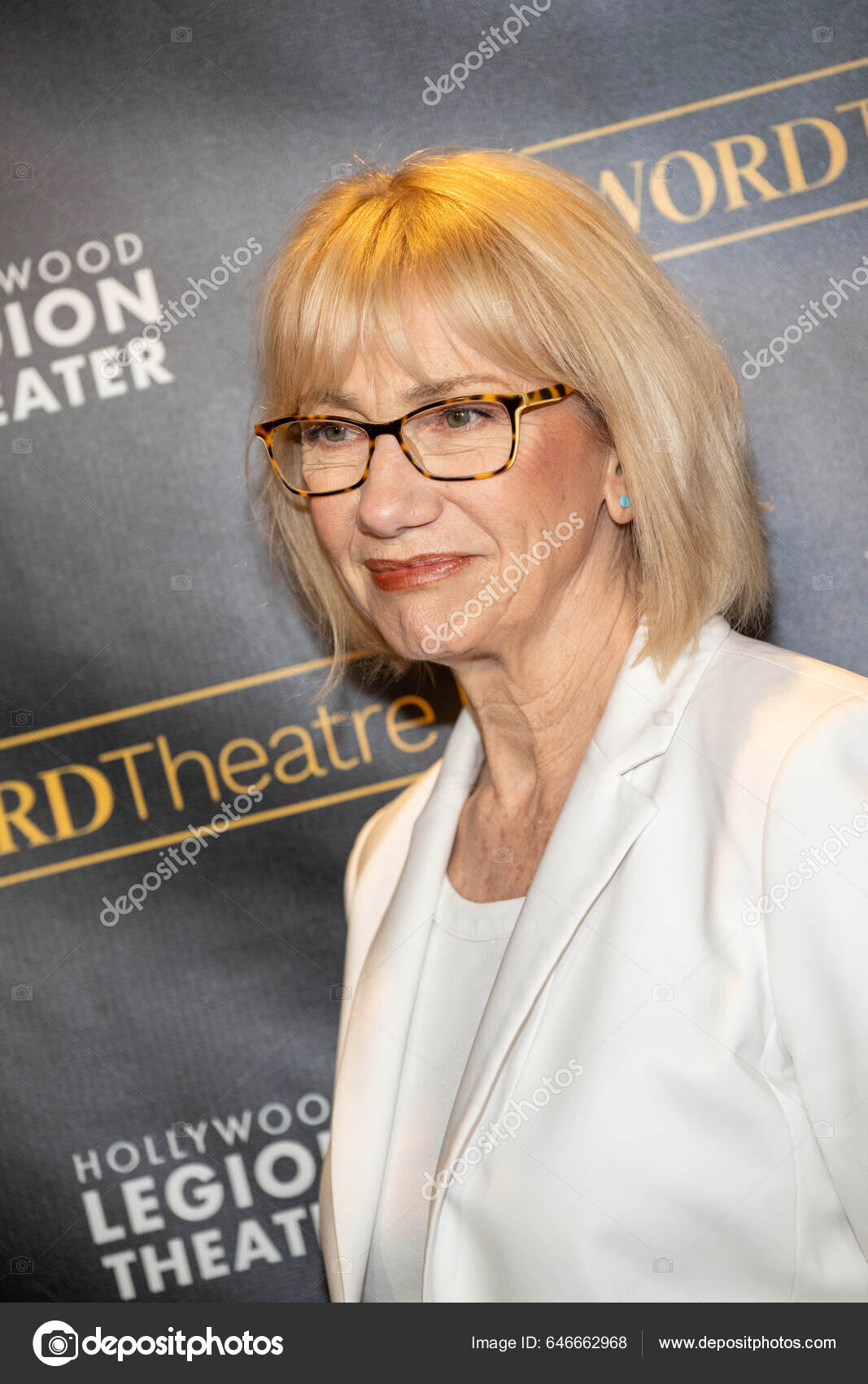 Actress Kathy Baker Attends Wordtheatre Presents All Star Celebrity Literary — Stock Editorial