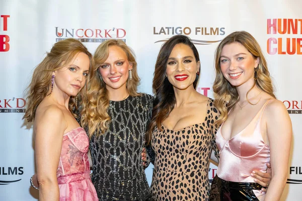 stock image Actress Isabella Blake-Thomas, Director Elizabeth Blake-Thomas attend World Premiere of Latigo Films Hunt Club at TCL Chinese Theater, Los Angeles, CA on March 28, 2023