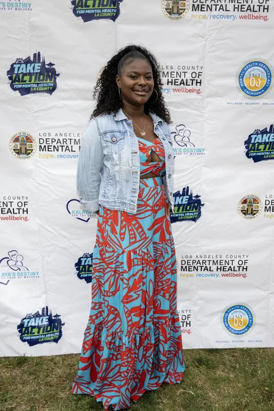 Panelista Breea Charles Asiste Evento Del Mes Salud Mental Por —  Fotos de Stock