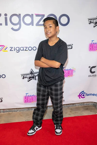 Aktor Izaiah Clemente Uczestniczy Imprezie Kick Summer Prezentowanej Przez Zigazoo — Zdjęcie stockowe