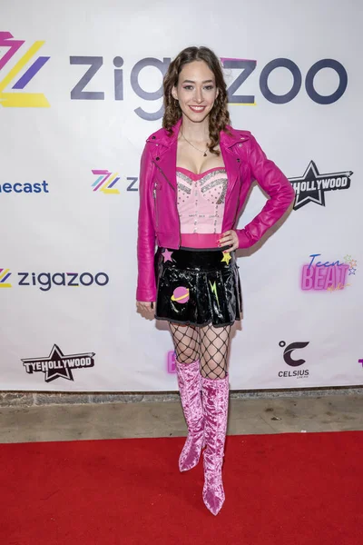 Actrice Sasha Anne Bezoekt Kick Summer Party Gepresenteerd Door Zigazoo — Stockfoto