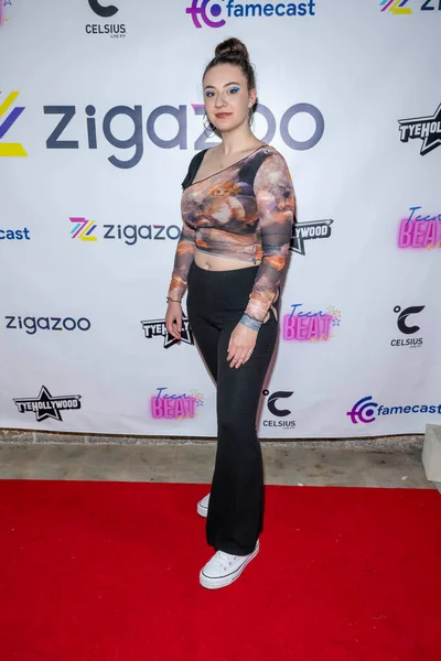 Actrice Savannah Wilcox Bezoekt Kick Summer Party Aangeboden Door Zigazoo — Stockfoto