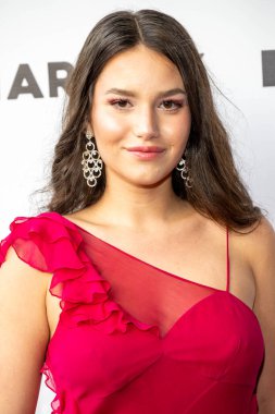 Model Elina Mova, 16 Haziran 2023 'te Hotel Ziggy Hollywood, Los Angeles' ta Komedi Modelleri 'ne katılıyor.