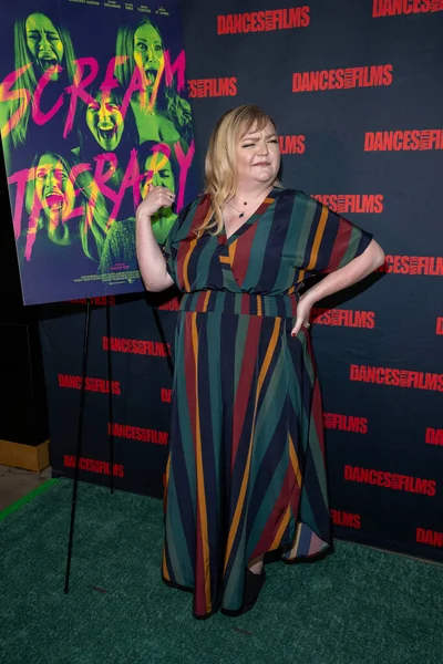 Productora Directora Cassie Keet Asiste Dances Films Feminist Horror Comedy —  Fotos de Stock