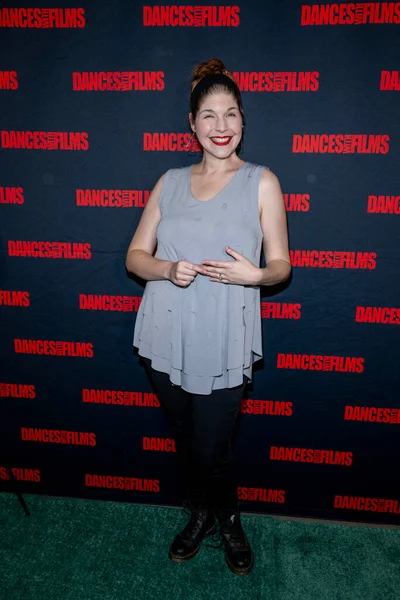 Actrice Joan Kubicek Assiste Des Danses Avec Des Films Feminist — Photo