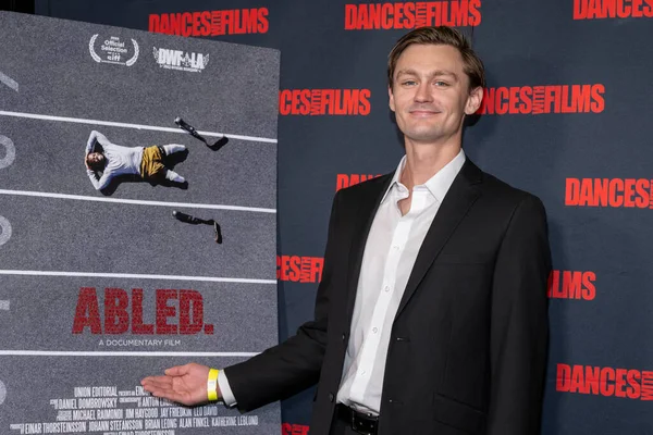 Cinematographer Anton Einarsson Attends 26Th Annual Dances Films Abled Blake — Stock Photo, Image