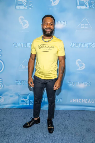 Stock image Director Johnny Ray Gill attends 2023 Micheaux Film Festival Opening Night  at The Culver Theater, Los Angeles, CA July 10, 2023