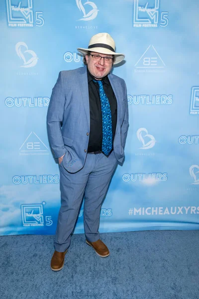 Director Thaddeus Matula Attends 2023 Micheaux Film Festival Opening Night — Stock Photo, Image