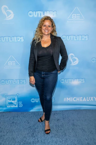 Producent Jen Serena Deltar 2023 Micheaux Film Festival Premiär Culver — Stockfoto