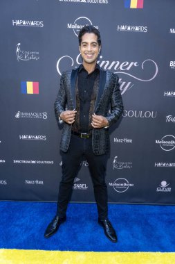 Musical Artist Anthony Bless attends Black-Tie Dinner Party In Honor of Her Excellency Kitoko Gata Ngoulou, Ambassador of Chad at home of Phil Westbrooks, Los Angeles, CA July 21, 2023