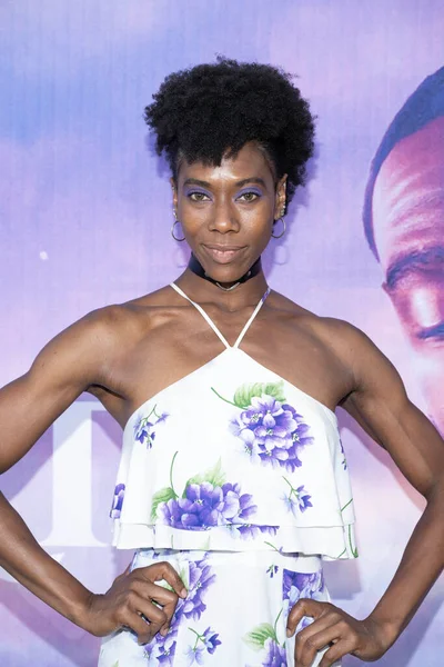 Actrice Arlondriah Lenyea Woont Premiere Director Anthony Bawn Series Thirty — Stockfoto