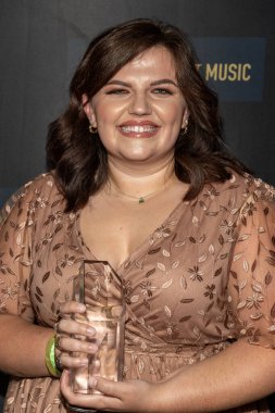 Şarkıcı Savannah Brister, Avalon Hollywood, Los Angeles 'ta düzenlenen 2023 Yıllık Bağımsız Müzik Ödülleri' ne katıldı.