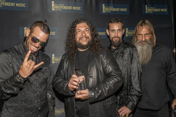 Metal Group Blood Angels Zúčastní Každoročních Cen Hollywood Independent Music — Stock fotografie