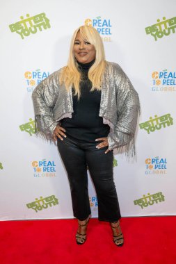 Yapımcı Juanita Stokes, 20 Ekim 2023 'te The Beehive, Los Angeles' ta düzenlenen 9.