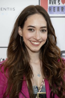 Actress Sasha Anne attends Suzanne DeLaurentiis Productions Shopping event to benefit Ava's Heart Foundation at Target Shopping, Los Angeles, CA November  5, 2023 clipart