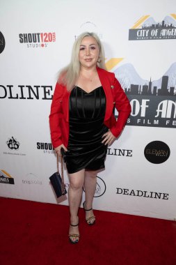 Aktris Marina Galstyan, Bella Blanca Olay Merkezi, Los Angeles, CA 12 Kasım 2023 'te düzenlenen 2023 Melekler Şehri Kadın Film Festivali Galasına katıldı.