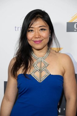 Senarist Eon Song, Bella Blanca Olay Merkezi, Los Angeles, CA 12 Kasım 2023 'te düzenlenen 2023 Kadın Film Festivali Ödül Töreni' ne katıldı.