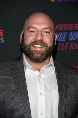 Aktör Mike Haracz, E.P. 'de Zindanlar ve Ejderhalar Maceraları gösterimine katıldı. ve L.P. çatısı, Los Angeles, CA 13 Kasım 2023