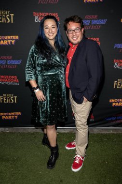 Oyuncu Kailey Bray misafiri ile birlikte EP 'de Zindanlar ve Ejderhalar Maceraları gösterimine katılıyor. ve L.P. çatısı, Los Angeles, CA 13 Kasım 2023