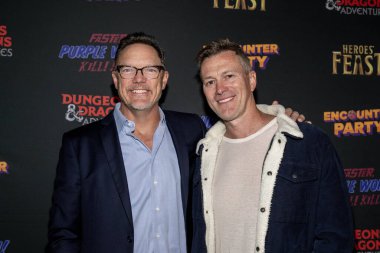 Aktör Matthew Lillard, Aktör Kyle Newman E.P. 'deki Dungeons and Dragons Adventures gösterimine katıldı. ve L.P. çatısı, Los Angeles, CA 13 Kasım 2023