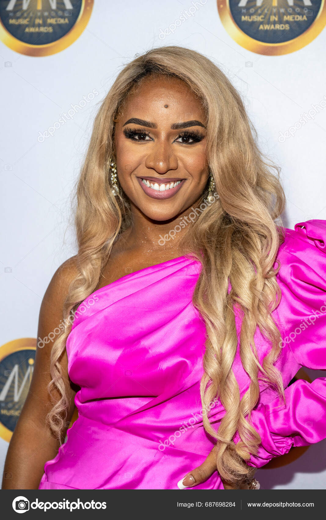 Actress Jazmine Robinson Attends 14Th Hollywood Music Media Awards Avalon Stock Editorial