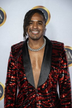 Müzik sanatçısı Matt B, 15 Kasım 2023 'te Avalon Hollywood, Los Angeles' ta düzenlenen Medya Ödülleri 'nde 14. Hollywood Müzikali' ne katıldı.