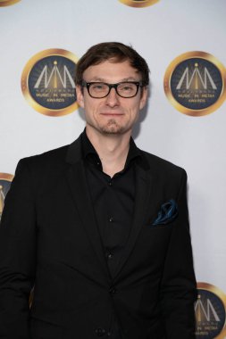 Besteci Sascha Blank, 15 Kasım 2023 'te Avalon Hollywood, Los Angeles' ta 14. Hollywood Müzik Ödüllerine katıldı.