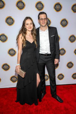 Nominee Sandrine Rudaz, Frederic Martenet 15 Kasım 2023 'te Avalon Hollywood, Los Angeles' ta düzenlenen Medya Ödülleri 'nde 14. Hollywood Müzik' e katıldı.