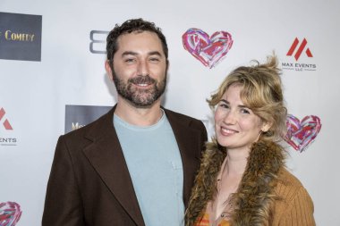 Aktör Dan Pfau, komedyen Heather Pasternak Max Events Sunar Komedi Modelleri SIXTY Beverly Hills, Los Angeles, CA 17 Kasım 2023